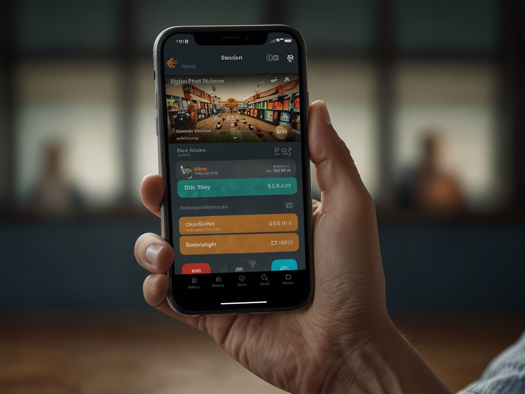 RedBet мобилна апликација на телефону